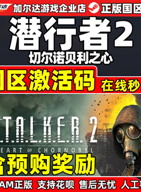 Steam 潜行者2 切尔诺贝利之心 国区激活码CDKEY 正版PC游戏 现货