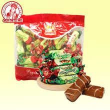 19.9元包邮 slavyanka 俄罗斯进口威化糖500g