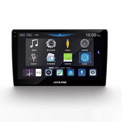 阿尔派609X麒麟版4G音质大屏导航一体机八核7851功放无线carplay