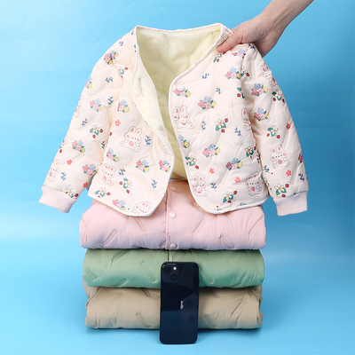 儿童羽绒棉服男女童轻薄款内外穿棉袄内胆中小童宝宝保暖棉衣外套