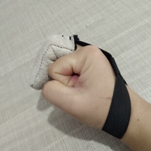 受伤手指保护套防寒保暖指套断指防护套加绒加厚康复伤残用指套