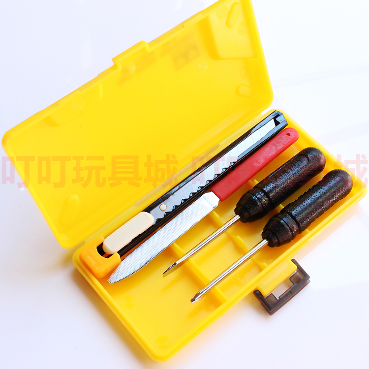 奥迪双钻四驱兄弟四驱车改装工具战龙配件 螺丝刀打磨美工刀18060