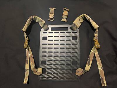 战术碳纤维背板plate carrier panel快拆背板背心背包载体包