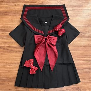 不良基础中间校服学院套装 樱木子JK制服三本正统水手服jk日系正版