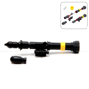 拼装 MOC武器反坦克火箭炮筒可弹射 军事人仔第三方MK153