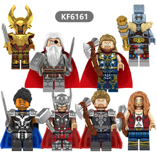 漫威英雄kf6161拼装积木儿童