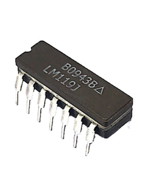 IC集成电路 LM119J NS 军级 DIP-14P 上海赛格实体店陶瓷原装现货