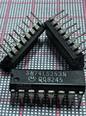 集成电路 SN74LS353N LS353 74LS353 MOT IC 逻辑芯片 库存原装