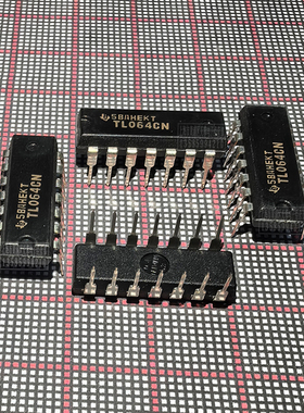 IC集成电路 TL064CN TI DIP-14P 运算放大器芯片 TL064CP原装现货