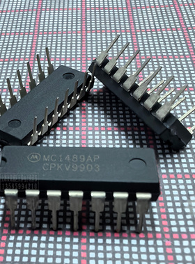 全新原装 MC1489AP LM1489N DIP-14P MC1489 IC接口芯片 集成电路