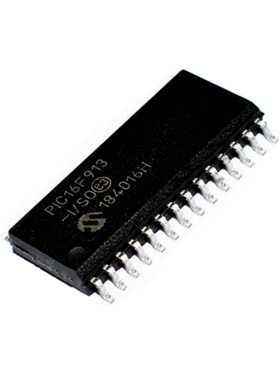 可编程单片机 PIC16F913-I/SO MIC SOP-28P IC贴片芯片 集成电路
