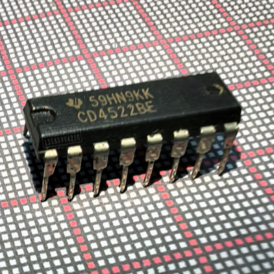 CD4522BE芯片计数器集成电路TI