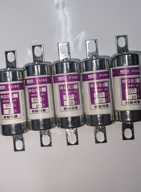 保险丝 RGS3 20A 500V 快速熔断器 10A 30A 50A 上海赛格市场现货