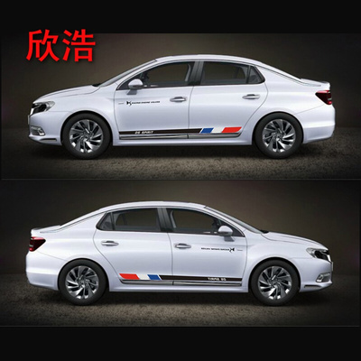 欣浩专车专用雪铁龙DSDS5DS6DS5LS改装法国车贴汽车贴纸装饰拉花D
