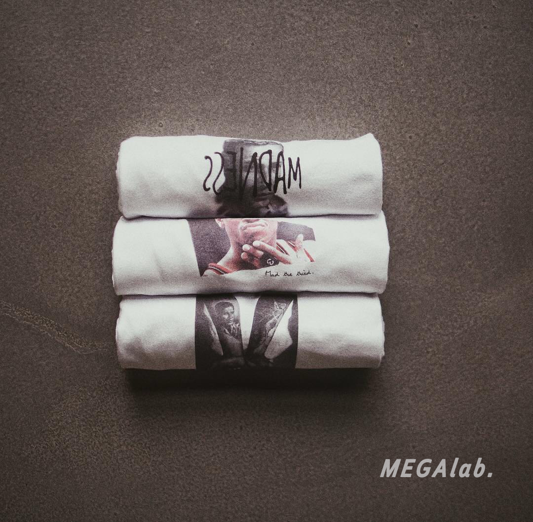 MEGALAB 3RD TEE三周年限量马龙花臂艾佛森圆筒短袖 非madness