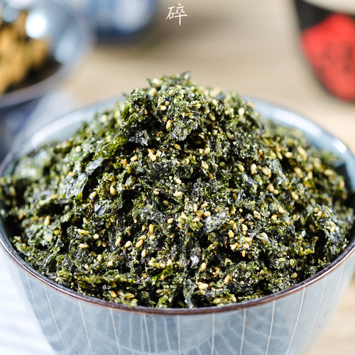 芝麻海苔碎拌饭团可做寿司紫菜