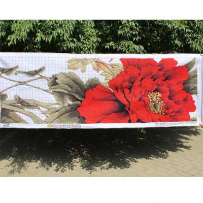 纯手工十字绣成品花开富贵牡丹花富贵满堂客厅卧室新款挂画绣好o