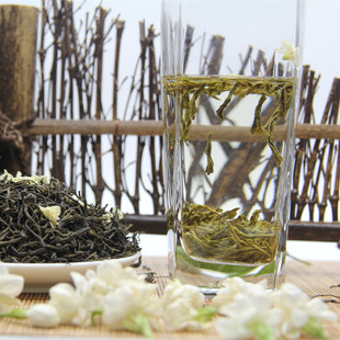 2025年犍为兴顺茉莉花茶浓香型直条花毛峰500g礼盒装送礼