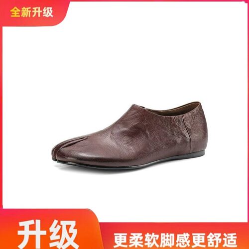 2026春秋季新款分趾单鞋女百搭一脚蹬懒人鞋马蹄鞋