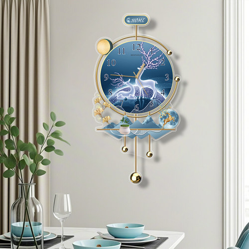 2026新款轻奢高级感挂钟时尚钟表