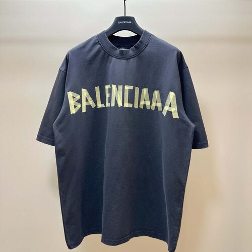 BB家高品质巴黎巴家印花休闲百搭短袖T恤男宽松纯棉270G