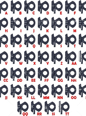 DF3个性化对齐标记定制LAB df3高尔夫推杆DF3系列瞄准线定制