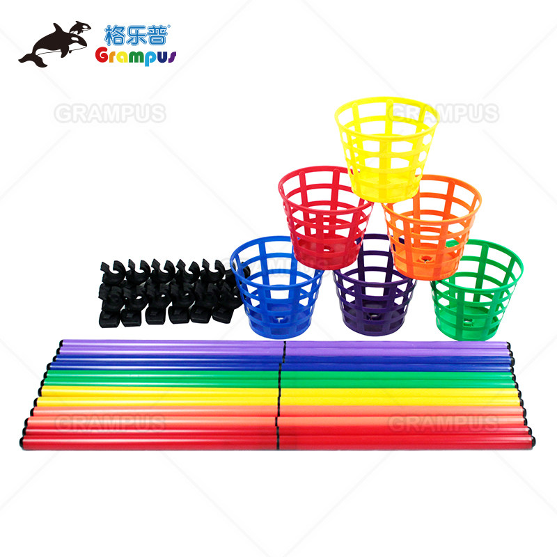 二人抬套装格乐普幼儿早教园儿童感统训练器材接接淘抛接团队游戏