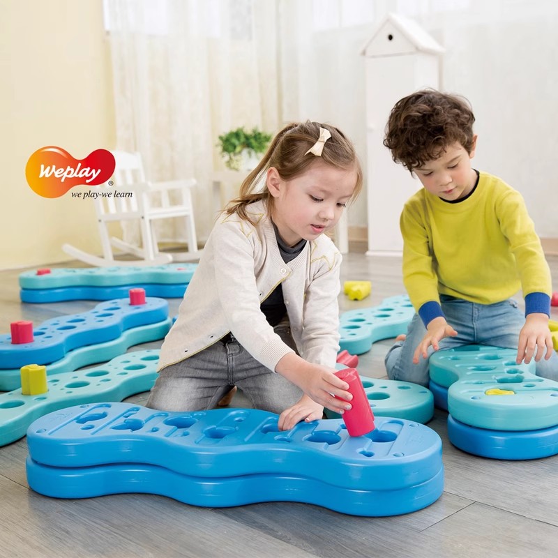 海漾步道台湾WEPLAY幼儿园儿童感统训练器材前庭玩具