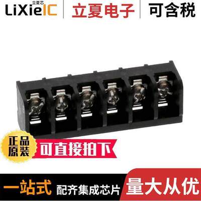 1437653-1连接器 〔CONN BARRIER STRIP 6CIRC 0.375