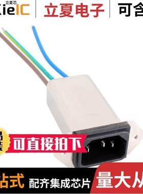 FN9255M-4-07连接器 〔C14 4A REAT PANEL MOUNT 0.45MA ( 〕