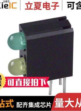5530123F光电元件 〔LED 2HI 3MM GREEN OVER YEL PC MN 〕