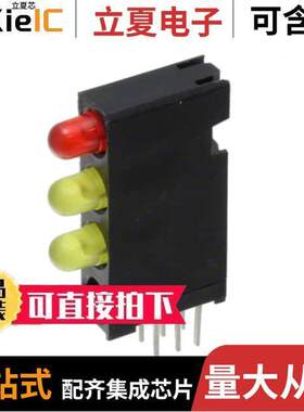 5680201330F光电元件 〔LED CBI 3MM 4X1 RED,YLW,YLW X 〕