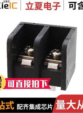 0389690002连接器 〔CONN BARRIER STRIP 2CIRC 0.5