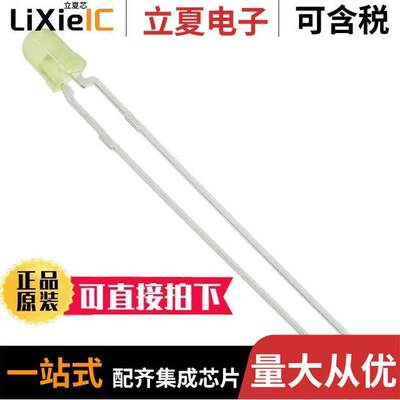 HLMP1719光电元件 〔LED YELLOW DIFFUSED T-1 T/H 〕