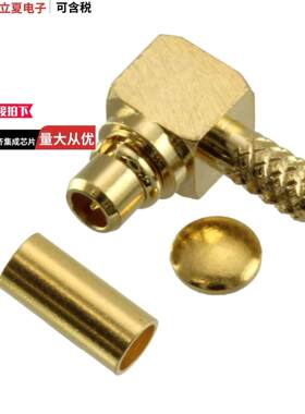0734150951连接器 〔CONN MMCX PLUG R/A 50 OHM SOLDER 〕