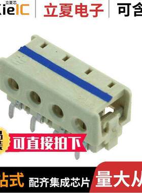 1-2106489-4连接器 〔CONN WIRE IDC 4POS 20AWG PCB RA 〕