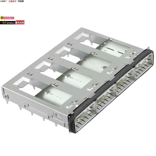 2170288-1连接器 〔CONN QSFP CAGE 1X4 PRESS-FIT R/A 〕