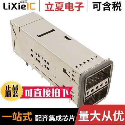 0768710006连接器 〔CONN QSFP+ RCP W/CAGE 2X1 76P RA 〕