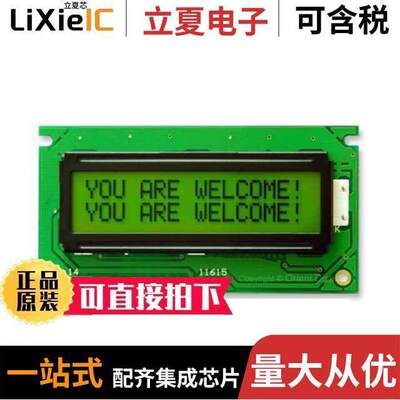 AMC1602GR-B-Y6NFDY光电元件 〔LCD COB CHAR 162 Y/G TRANSF 〕