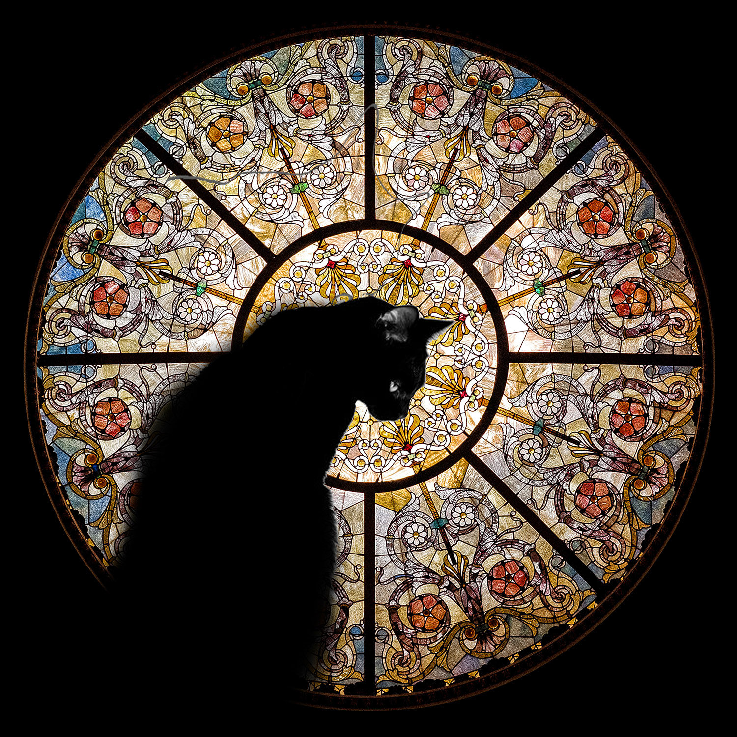 教堂猫木质3000片拼图定制cathedral cat生日新年礼物儿童玩具