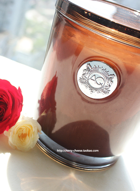 清仓现货 美国购 Aquiesse 香氛蜡烛 安全无刺激 棕杯 植物精华