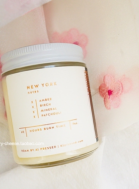 清仓美国购 现货包邮 Roam香熏蜡烛 城市主题 北欧风家居香氛