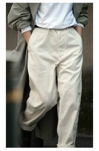 PANTS日产复古宽松休闲直筒长裤 CHINO WIDE nanamania