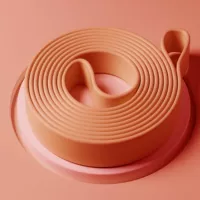 Янтарно-оранжевый, 150 фунтов [высокоэластичный латекс] для профессиональных фитнес-специалистов