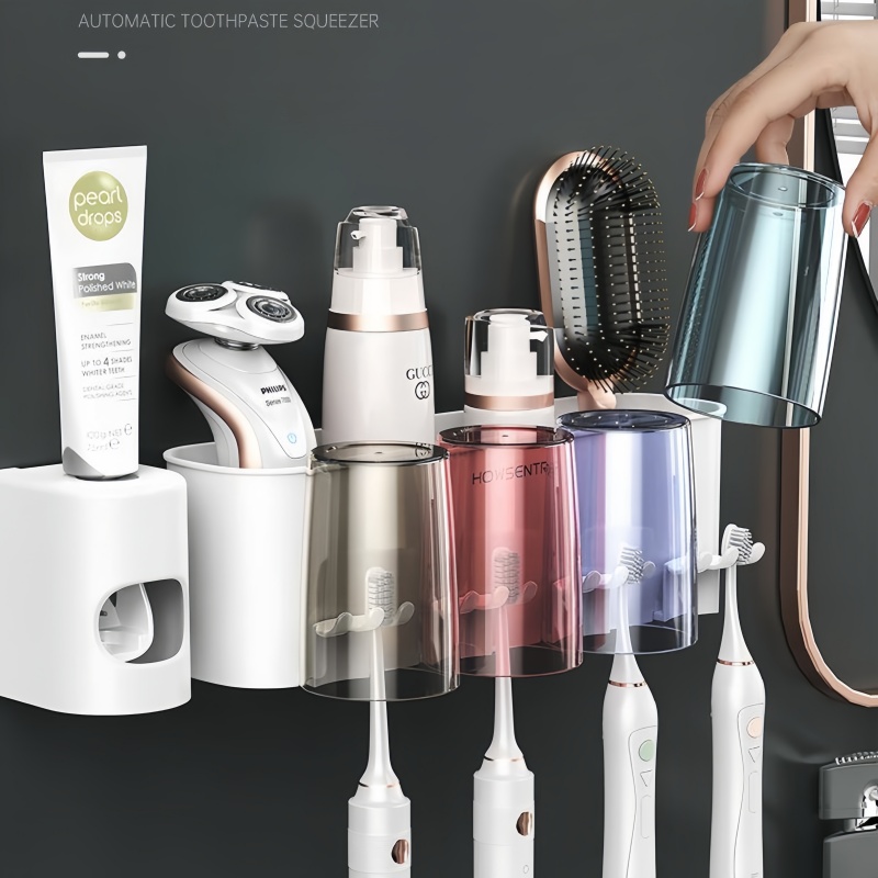 牙刷收纳盒家用卫生间置物架