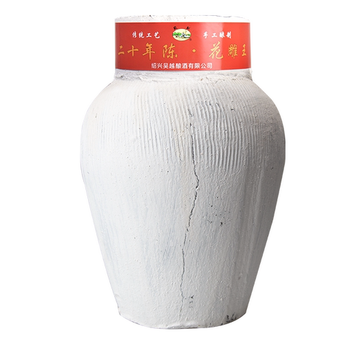 吴越黄酒二十年陈绍兴产花雕酒10L坛装半甜型糯米酒20斤大坛老酒