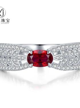 轻奢珠宝纯银麦穗镂空丝带仿