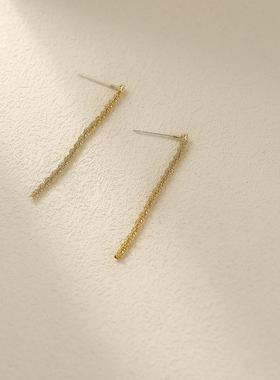 HYACINTH 波光粼粼耳线小众设计感气质网红轻奢耳环2024年新款潮