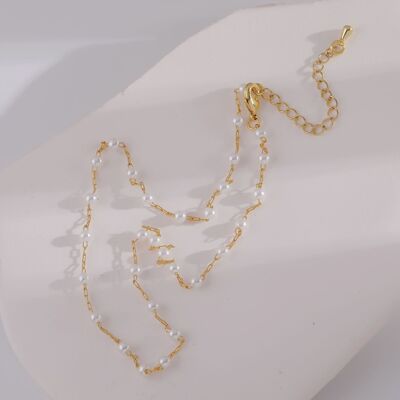 HYACINTH日韩国新款潮项链女锁骨链气质珍珠吊坠简约小众设计颈链