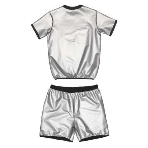 女款暴汗套装夏季运动舒适爆汗服
